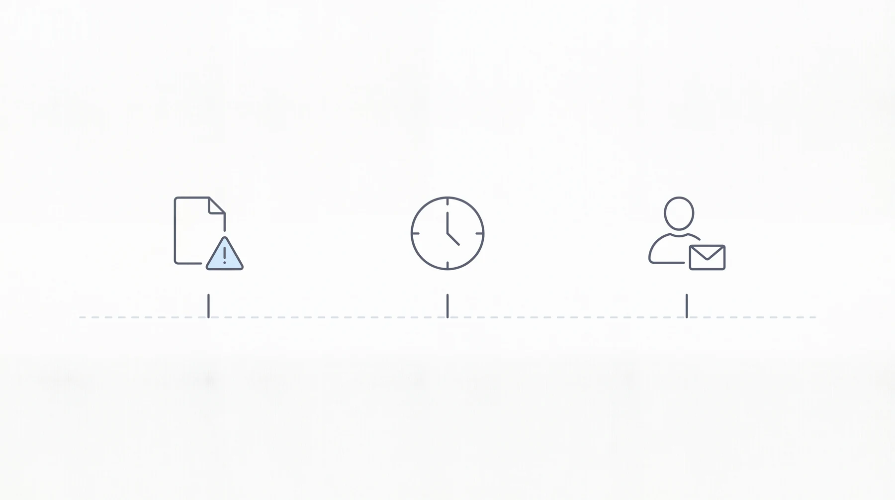 Timeline showing SSA decision arriving in portal, delay, then client receiving mail before attorney is notified