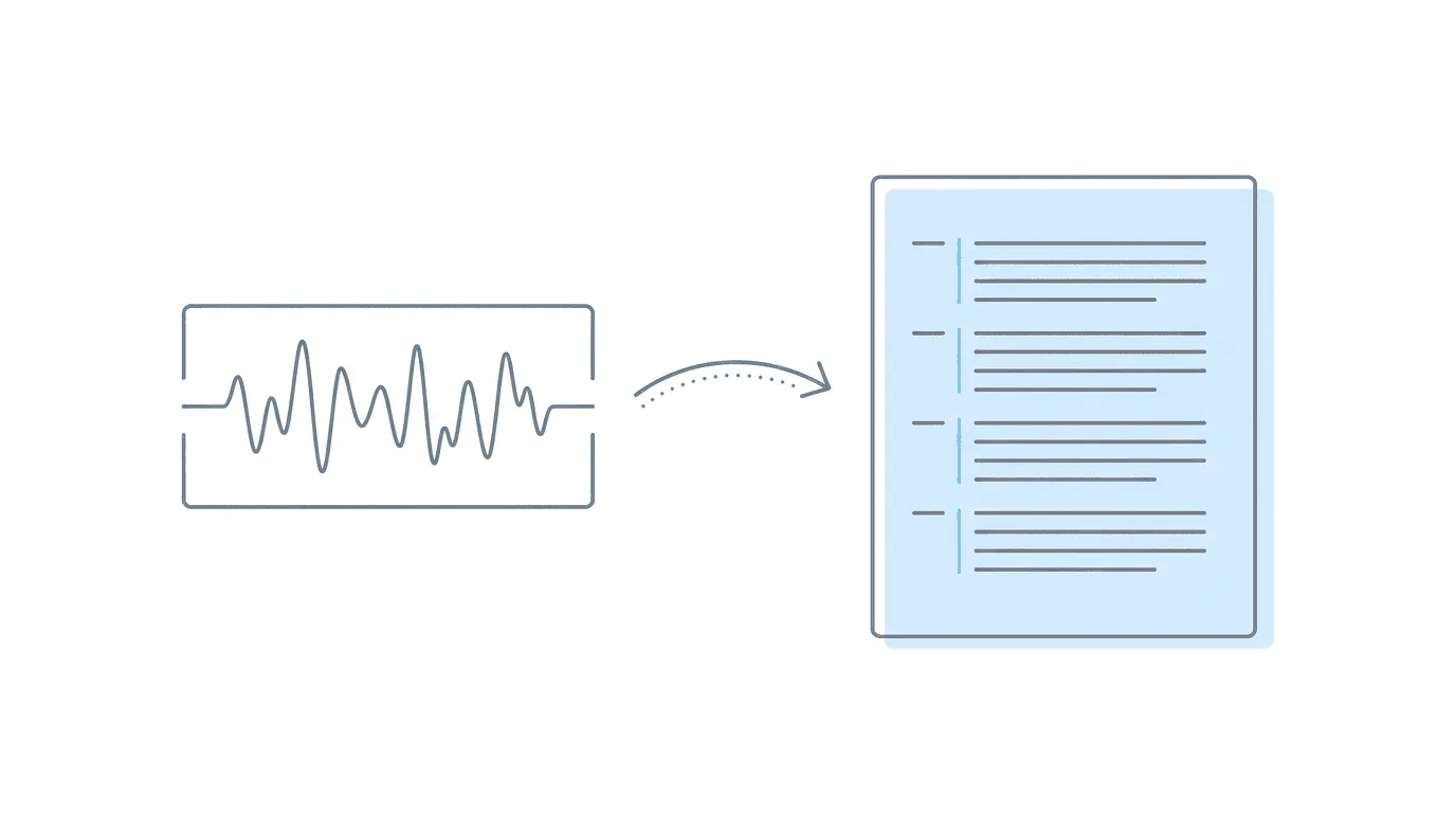 Searchable ALJ hearing transcript with timestamped testimony for brief writing