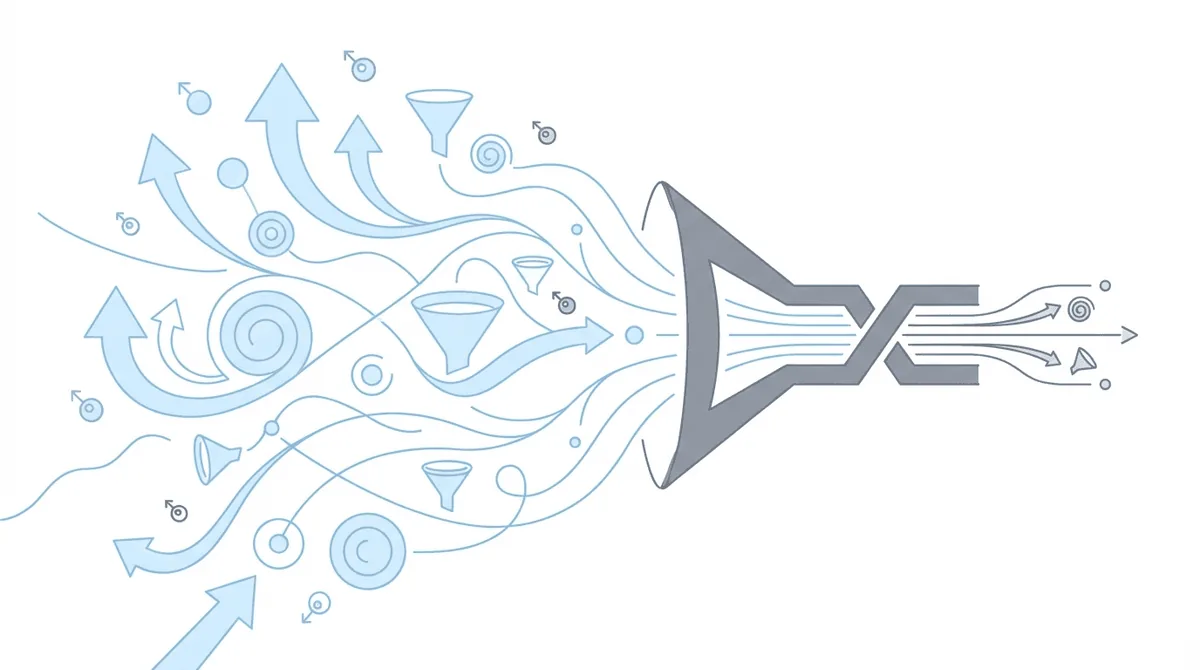 Marketing inputs flowing into operational bottleneck
