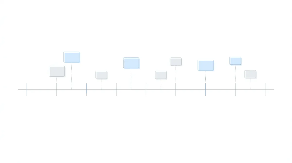 Medical chronology timeline structure