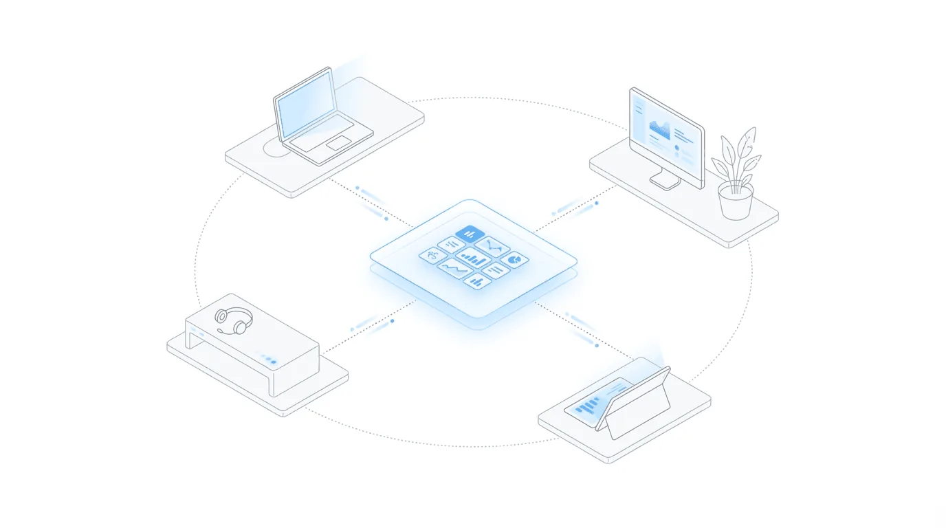 Remote disability law team collaborating through cloud-based case management tools