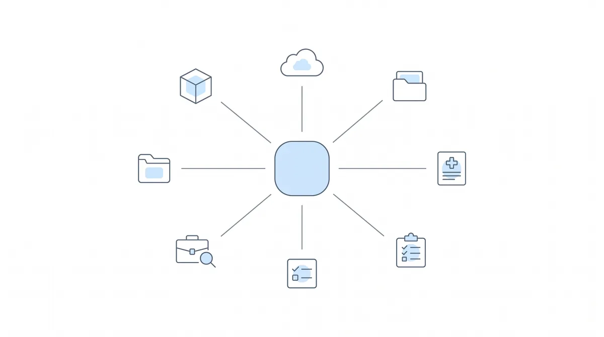 Chronicle as a central hub connected to six H1 2026 integration partners across case management, medical chronology, and SSA forms